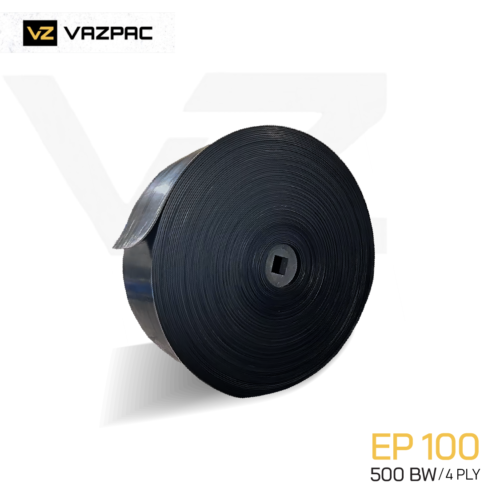 VAZPAC EP100 Rubber Conveyor Belts 4 Ply BW 500